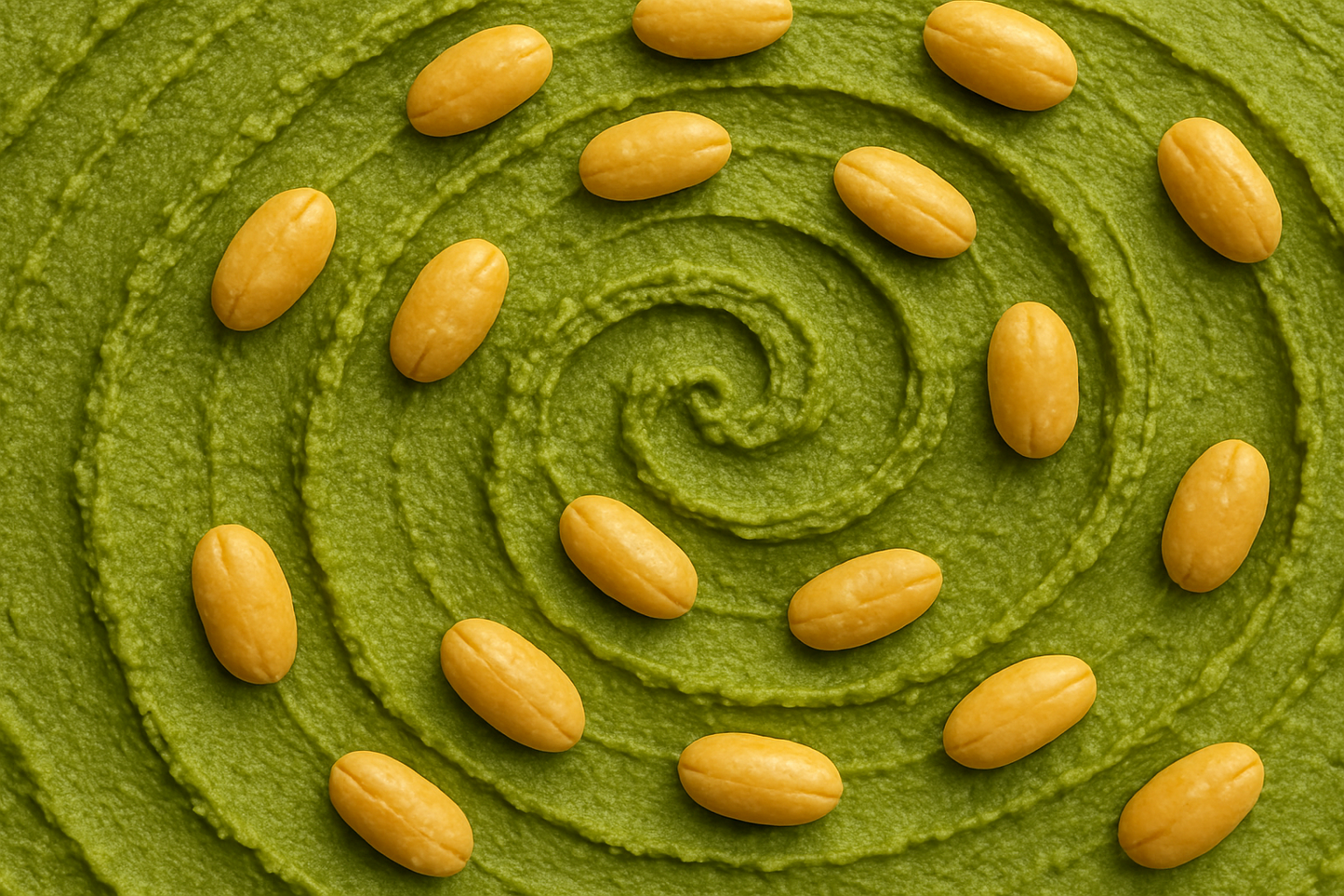 Crema de Cacahuate con Matcha
